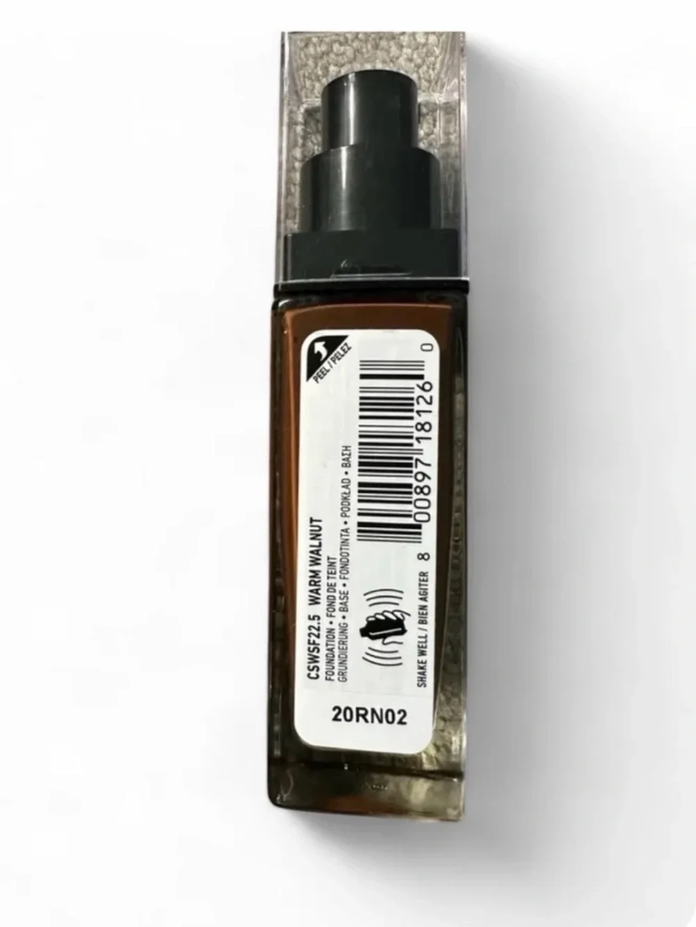 NYX Can't Stop Won't Stop Foundation 24HR Full Coverage Warm Walnut NWT